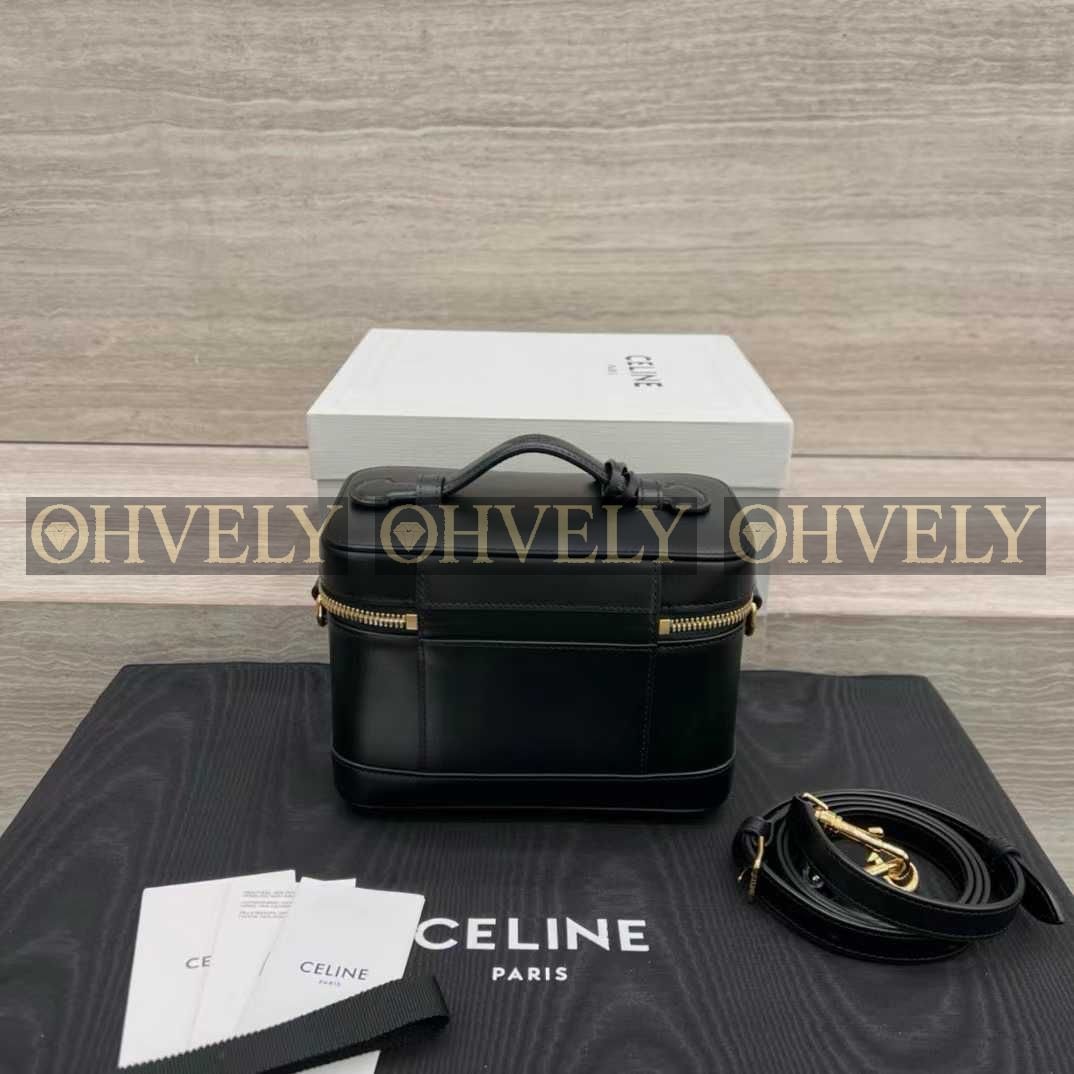 Celine 베니티 샤이니 카프스킨 블랙 상품 썸네일