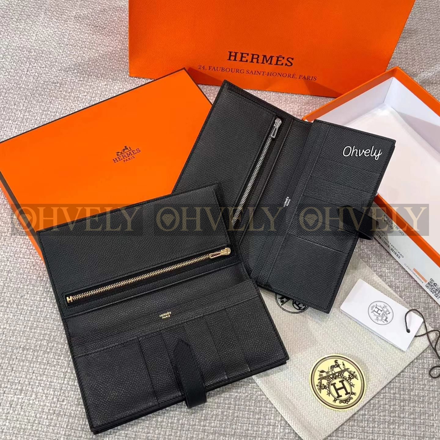 Hermès 베안 장지갑 (모든컬러 주문가능) 상품 썸네일