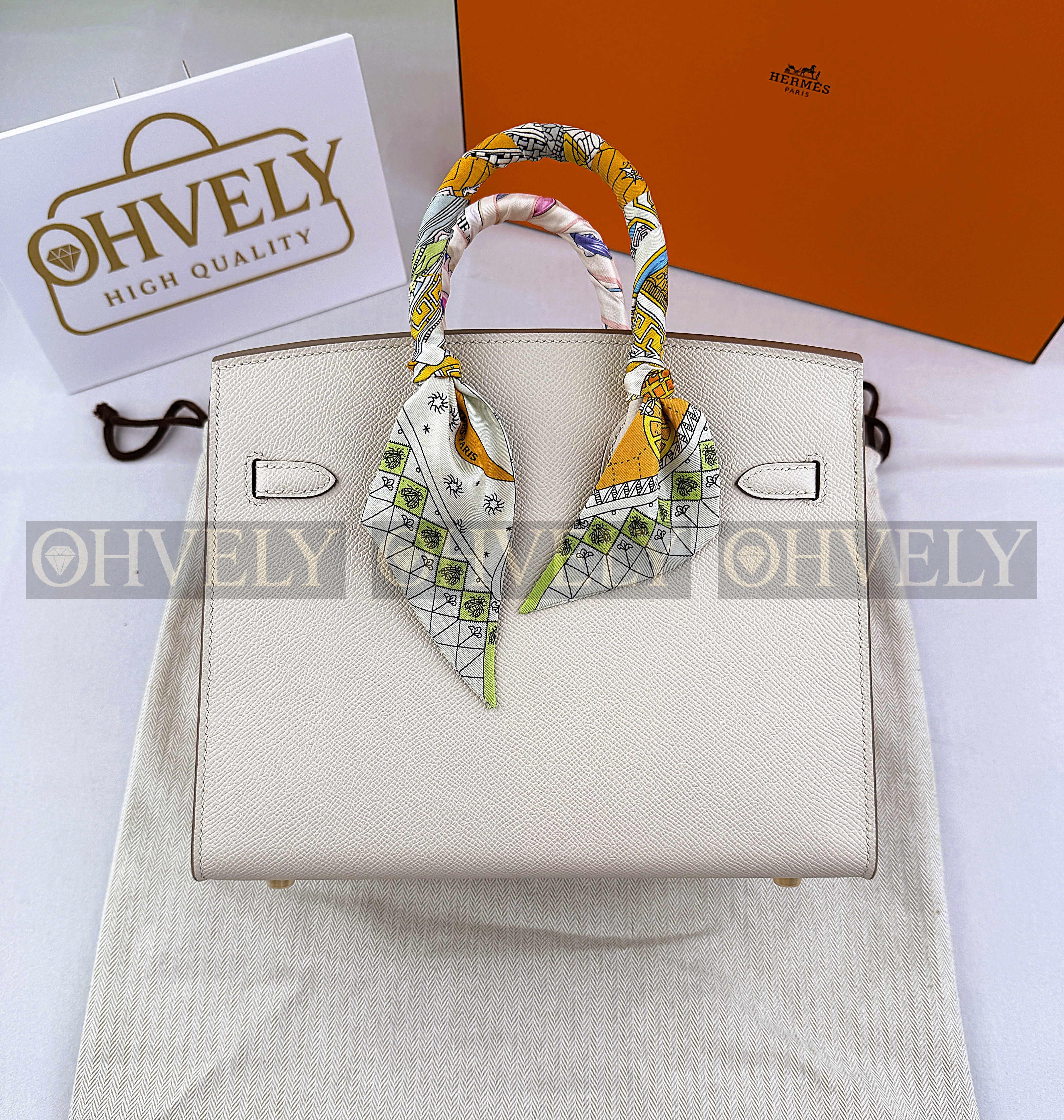 Hermès Birkin 25 EPSON 끄레/금장 (시중가 4000만원대) 상품 썸네일