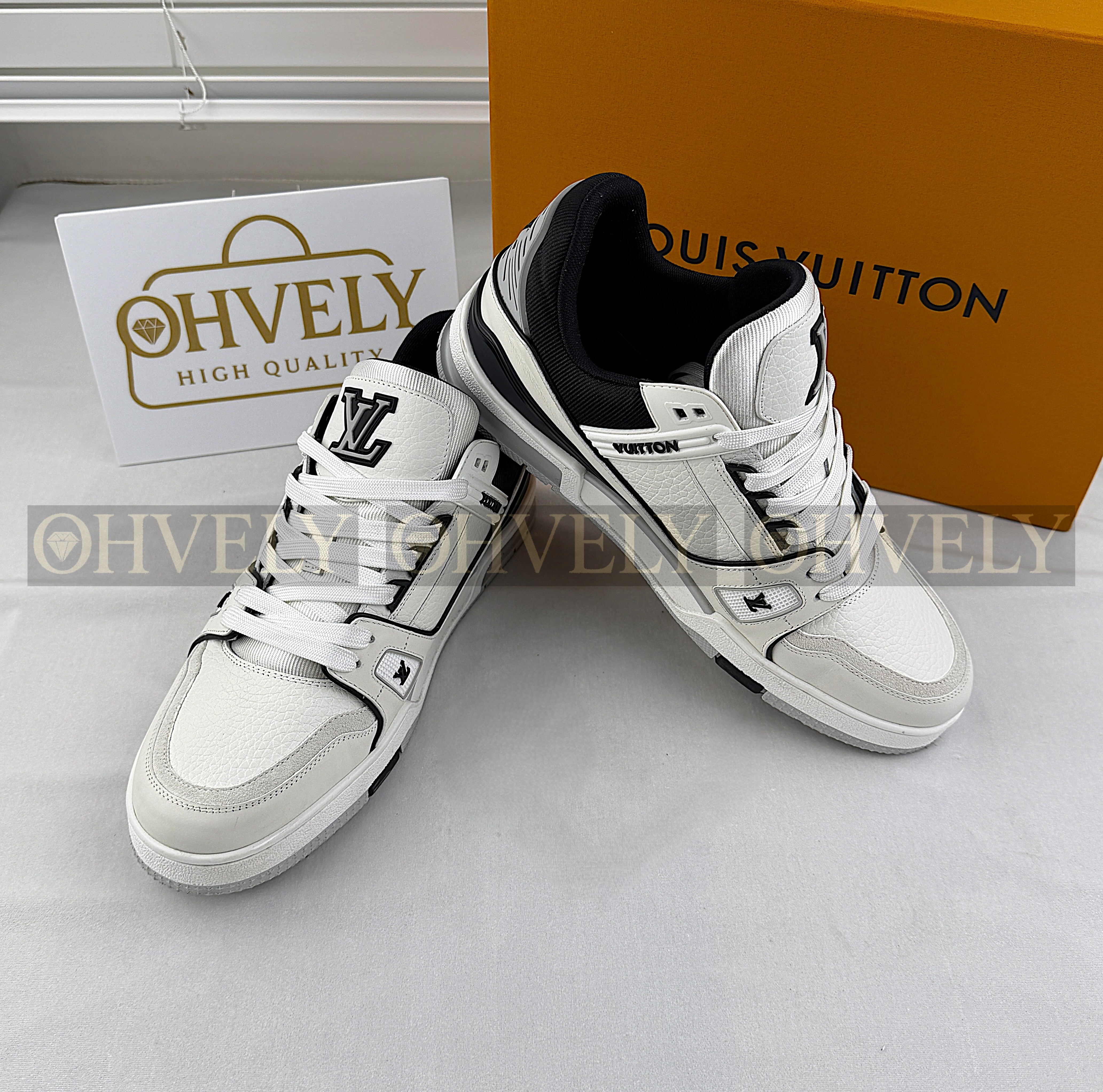 LV 25FW 트레이너 스니커즈 블랙 (남성) 상품 썸네일