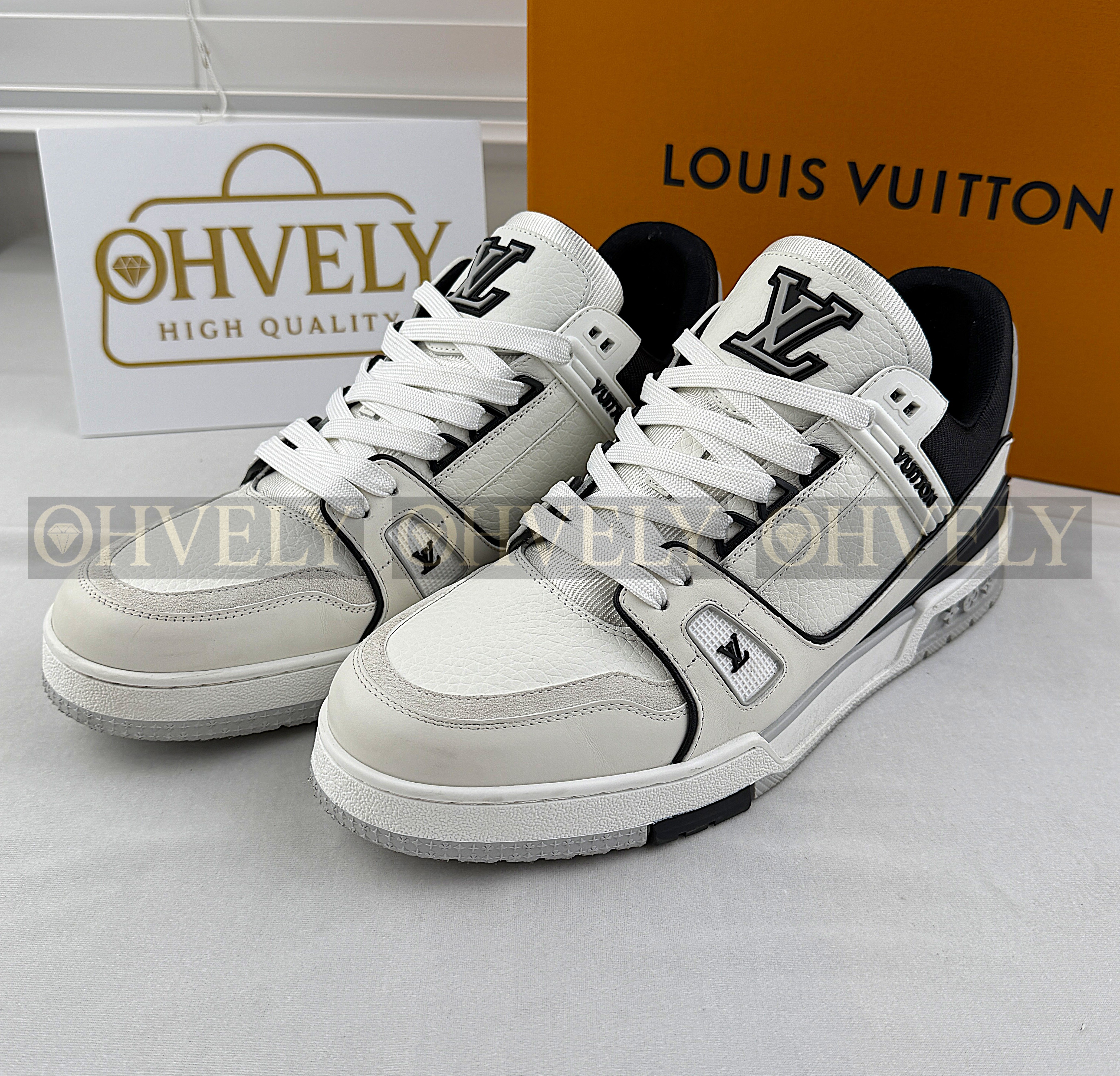 LV 25FW 트레이너 스니커즈 블랙 (남성) 상품 썸네일