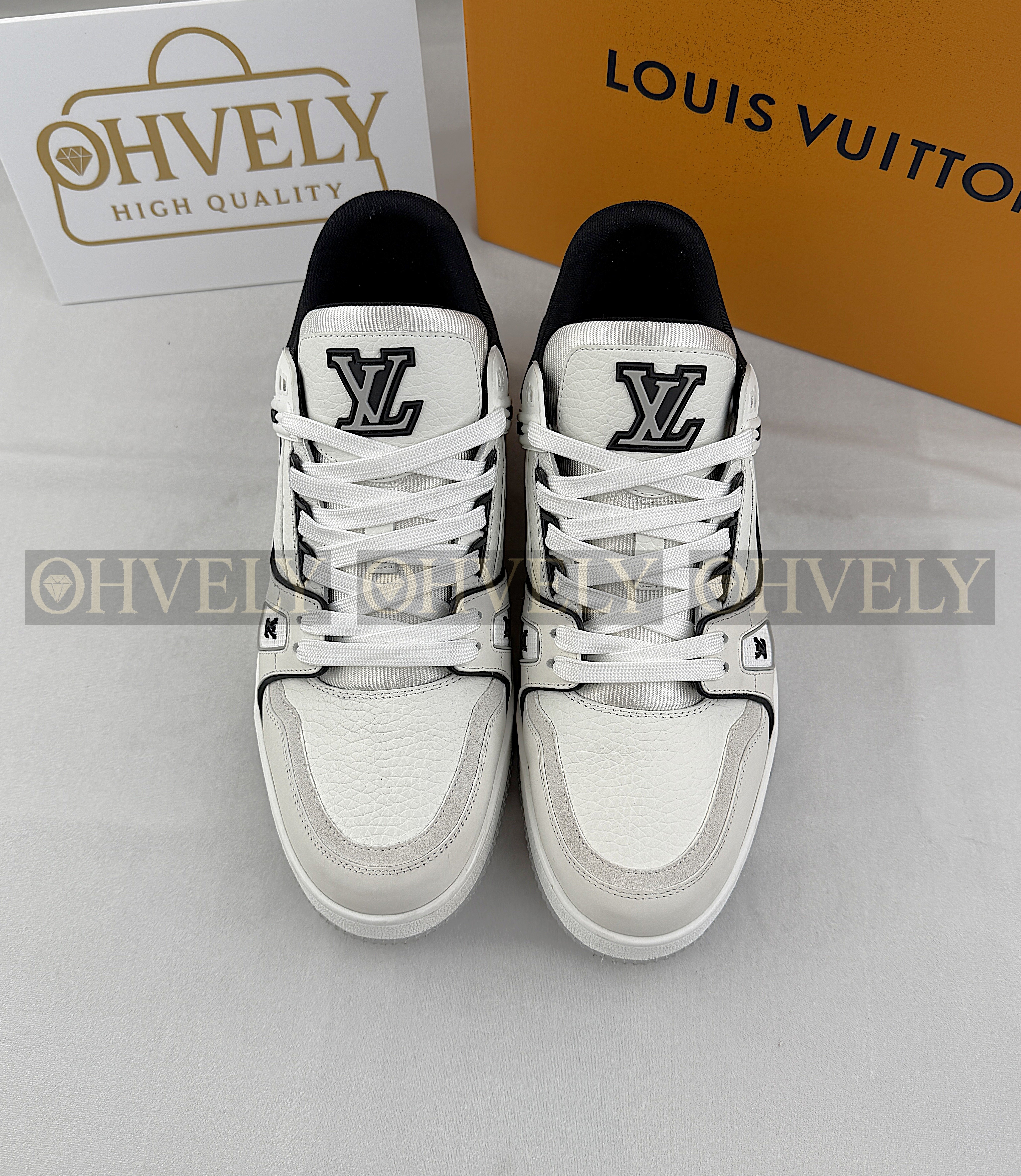 LV 25FW 트레이너 스니커즈 블랙 (남성) 상품 썸네일