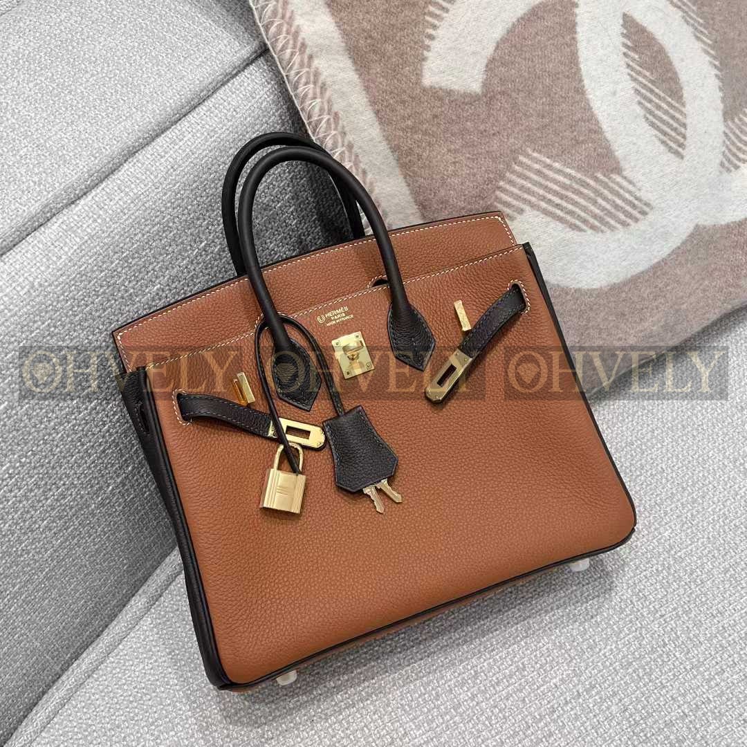 Hermès Birkin 25 TOGO 투톤백 골드/금장 (시중가 4000만) 상품 썸네일