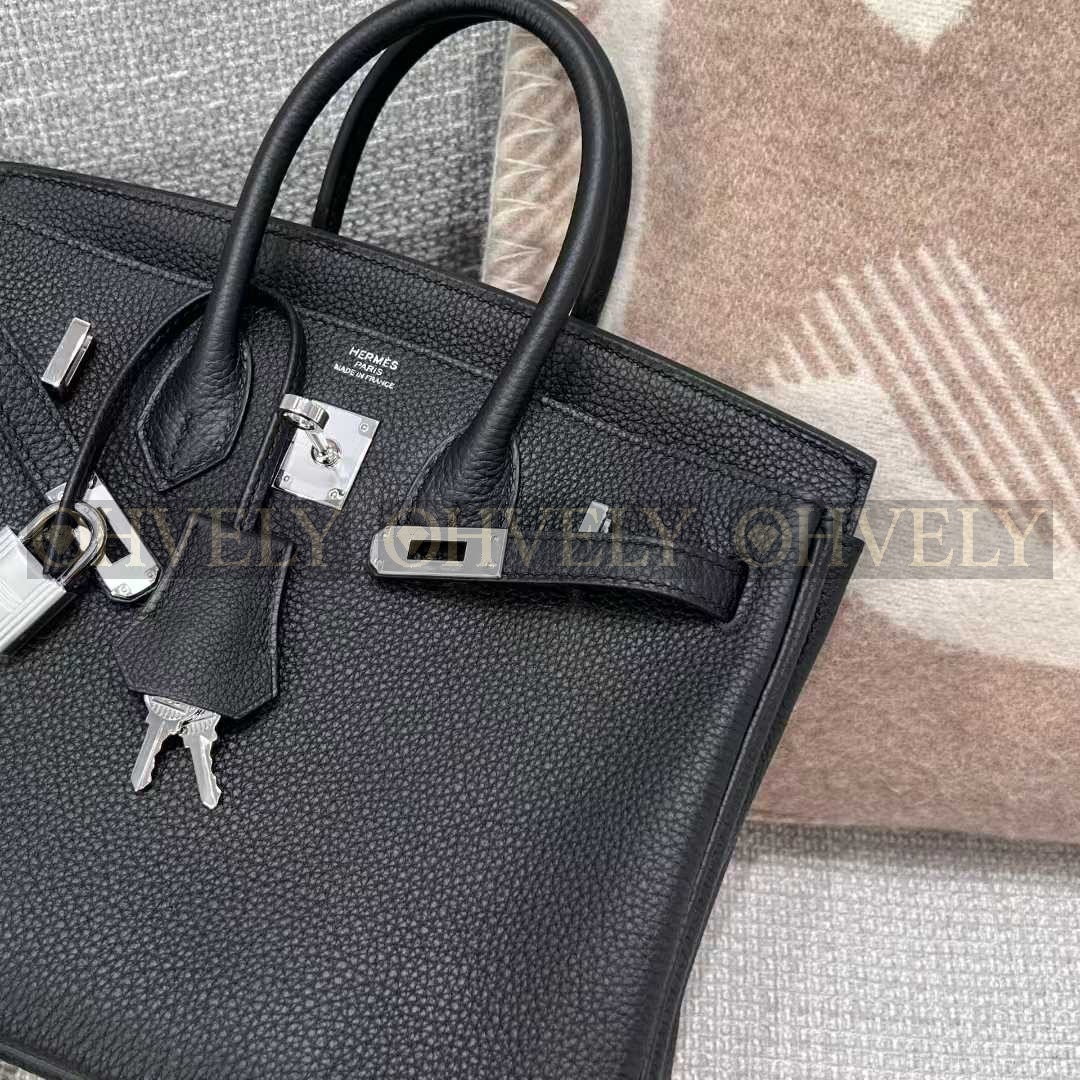 Hermès Birkin 25 TOGO 블랙/은장 (시중가 3500만원대) 상품 썸네일