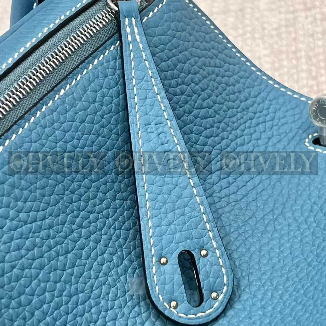 Hermès Lindy 26 블루(Bleu Jean)/금장 (시중가1600만) 상품 썸네일