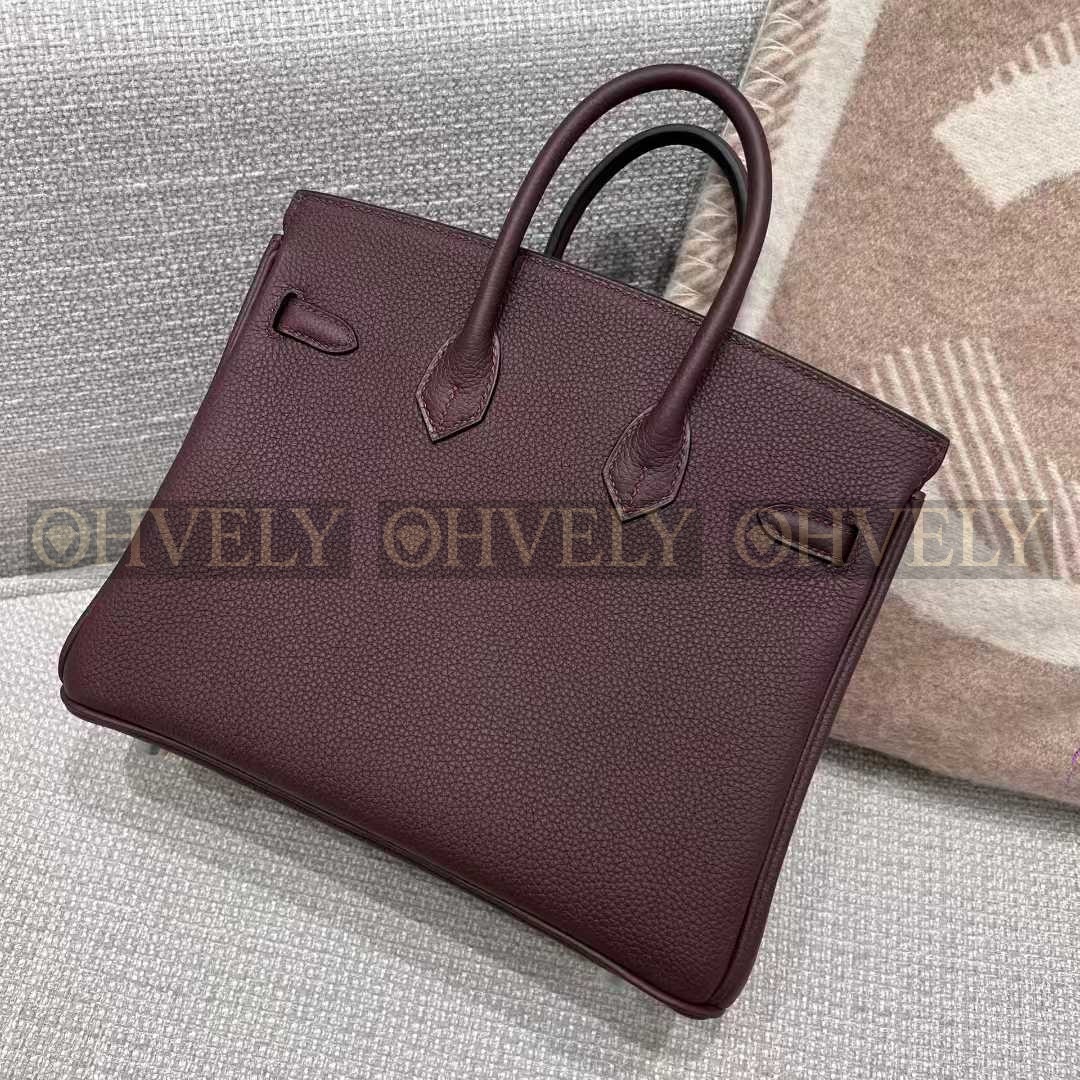 Hermès Birkin 25 TOGO 버건디(Rouge Sellier) / 은장 (시중가 3500만) 상품 썸네일