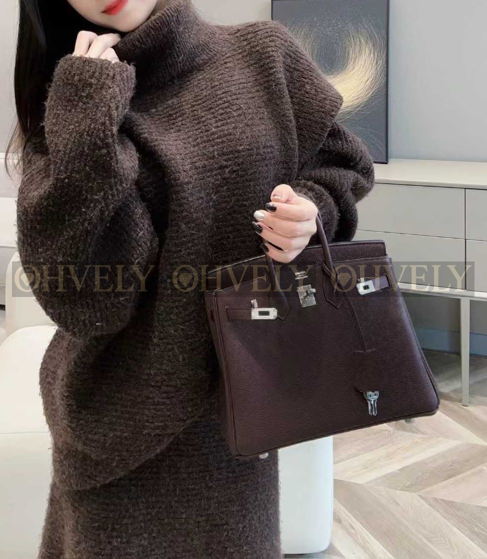 Hermès Birkin 25 TOGO 버건디(Rouge Sellier) / 은장 (시중가 3500만) 상품 썸네일