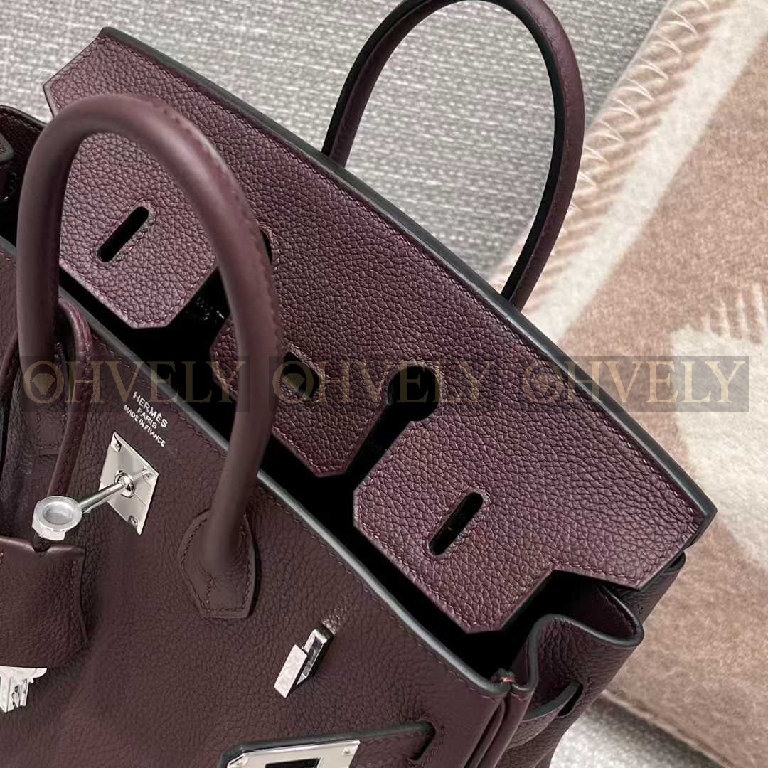 Hermès Birkin 25 TOGO 버건디(Rouge Sellier) / 은장 (시중가 3500만) 상품 썸네일