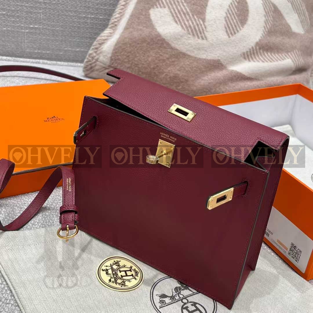 Hermès Kelly Dance 버건디/금장 (시중가3000만) 상품 썸네일