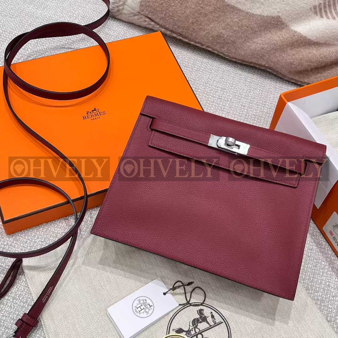 Hermès Kelly Dance 버건디/은장 (시중가3000만) 상품 썸네일