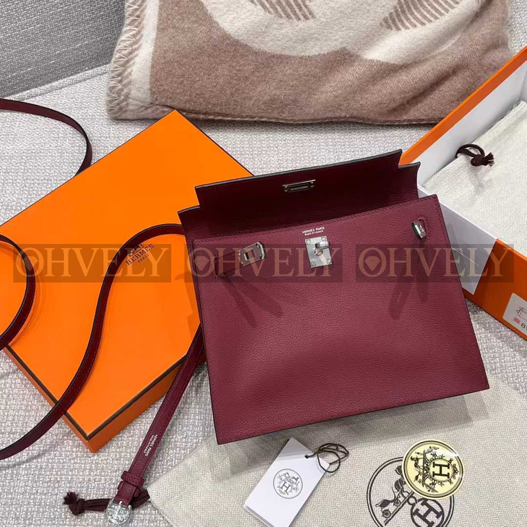 Hermès Kelly Dance 버건디/은장 (시중가3000만) 상품 썸네일