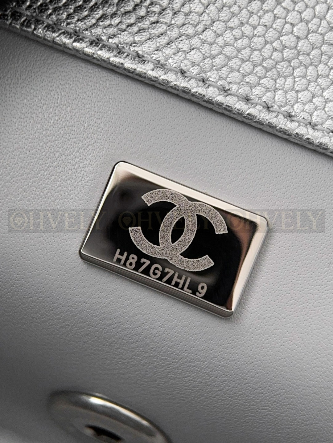 Chanel(샤넬) 실버 캐비어 클래식 미듐 상품 썸네일