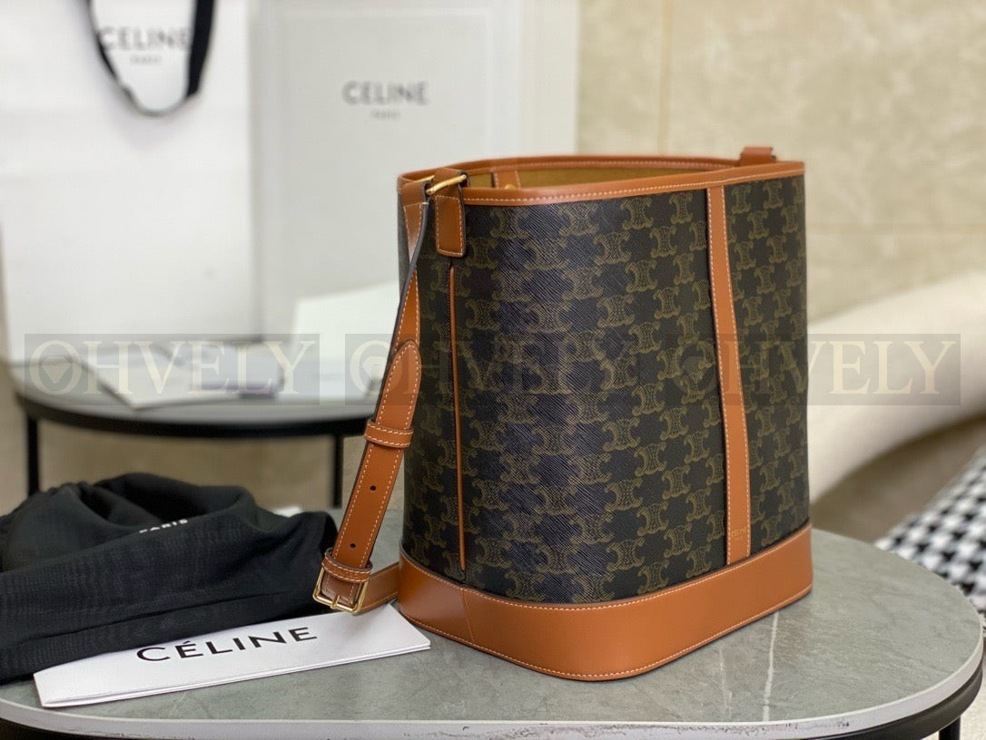 셀린느 트리옹프 버킷백 미디움 상품 썸네일