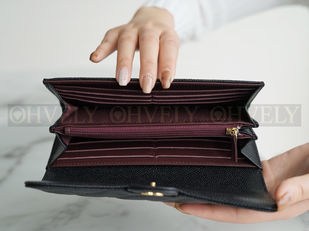 샤넬 클래식 플랩 장지갑 캐비어 상품 썸네일