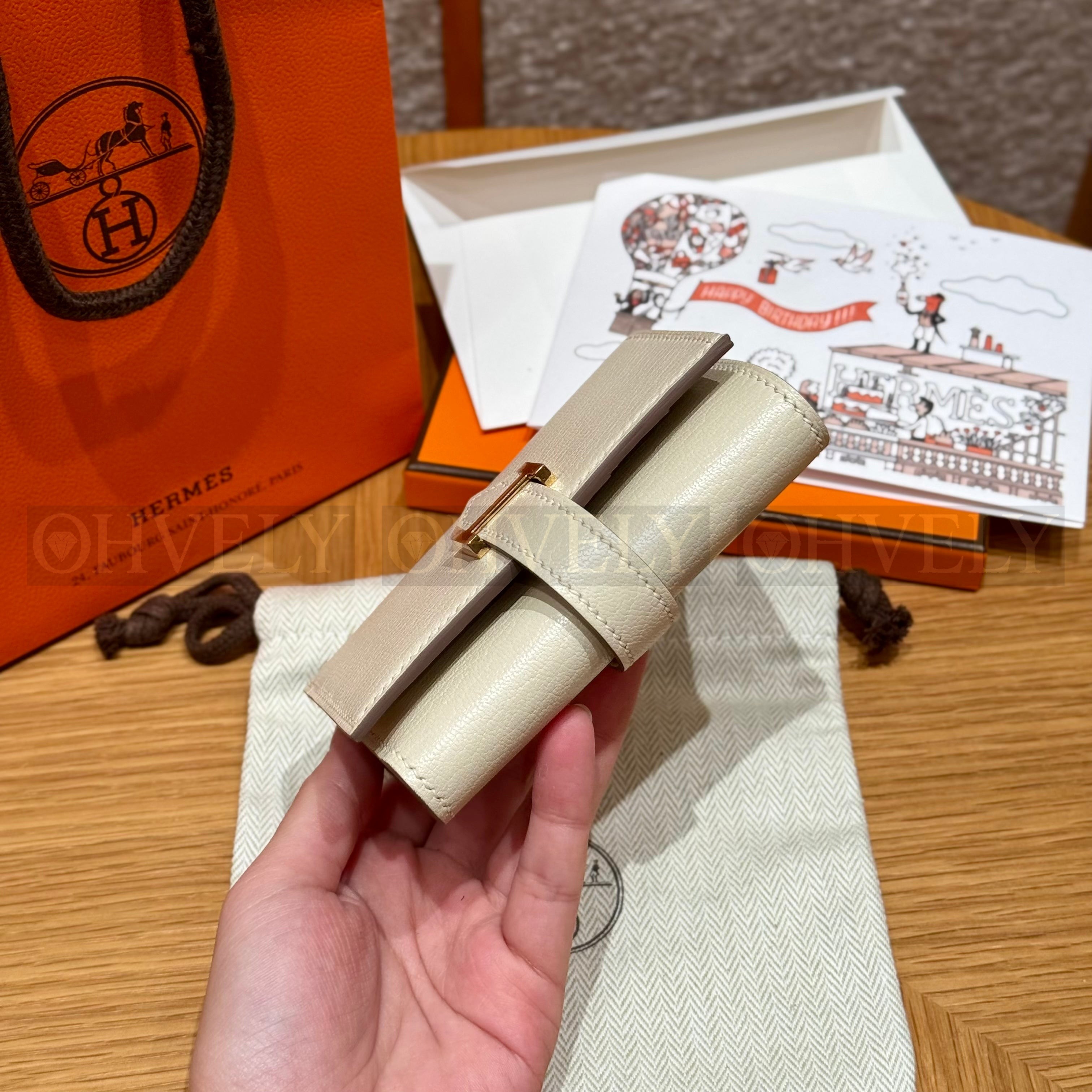 에르메스 베안 콤비 월렛 미조레 금장 상품 썸네일