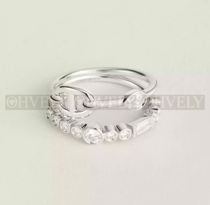 에르메스 Chaine d'ancre Chaos Fancy 링 상품 썸네일