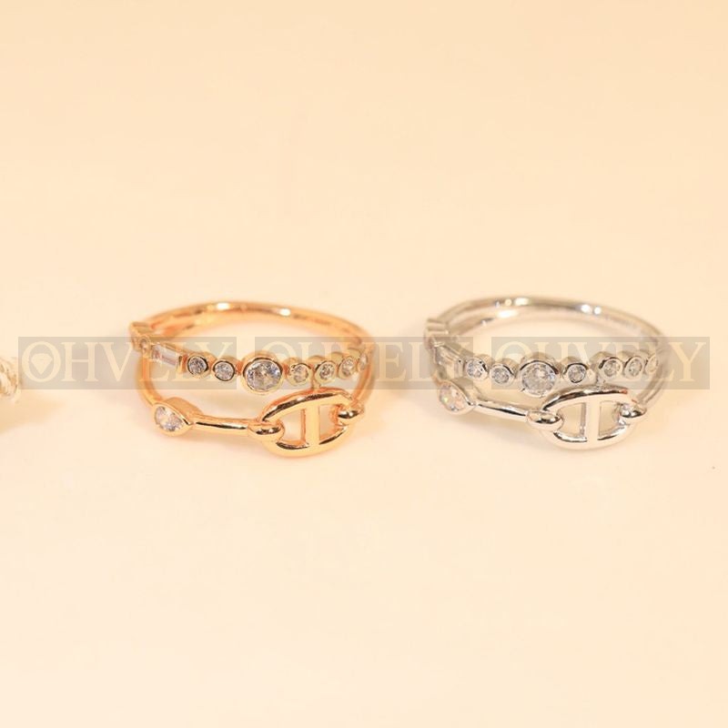 에르메스 Chaine d'ancre Chaos Fancy 링 상품 썸네일