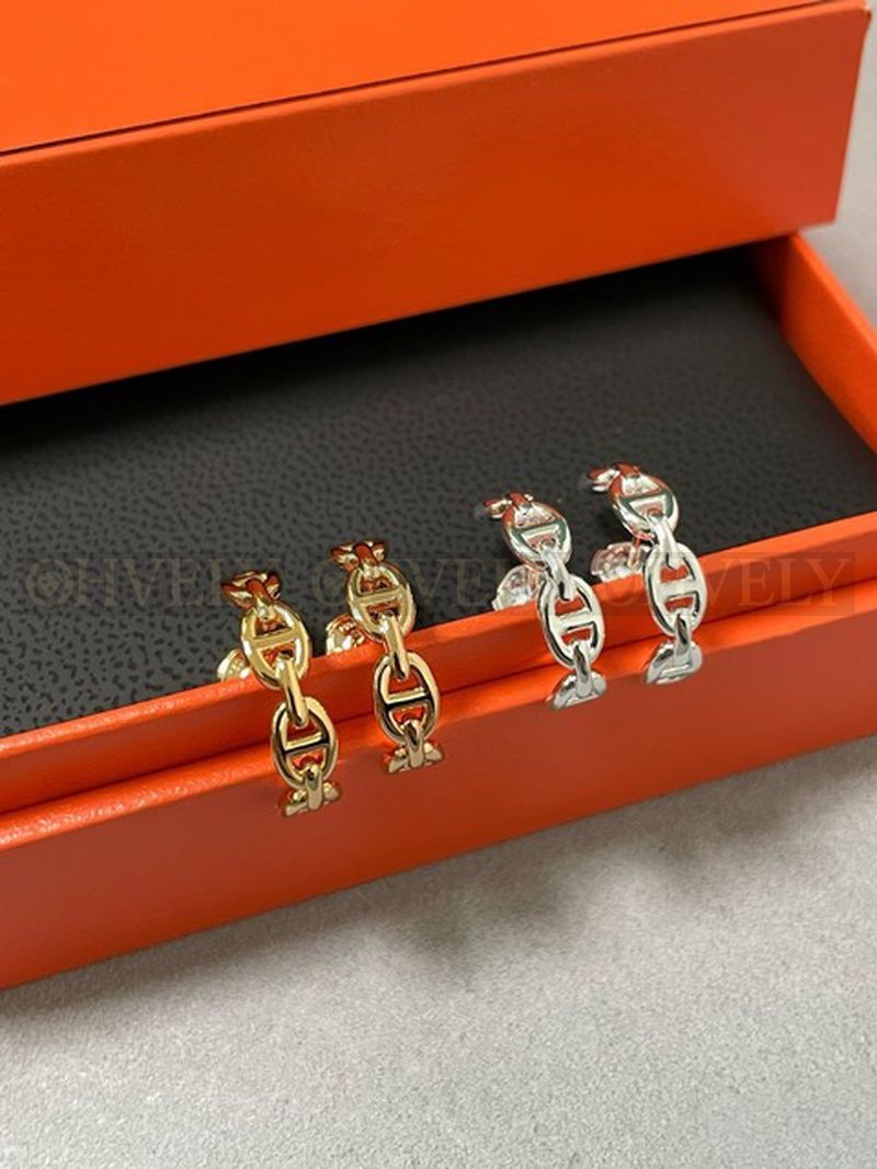 에르메스 Chaine d'Ancre earrings 상품 썸네일