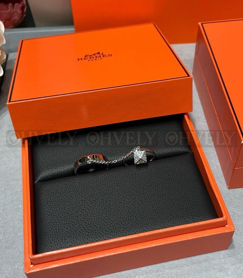 에르메스 Hermès Clou d'H 더블 링 상품 썸네일