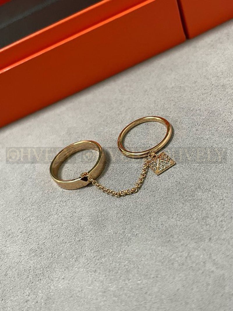 에르메스 Hermès Clou d'H 더블 링 상품 썸네일