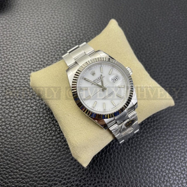 롤렉스 데이저스트 화이트 오이스터 41mm 상품 썸네일
