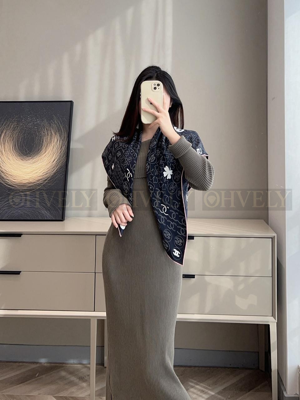 샤넬 스카프 상품 썸네일