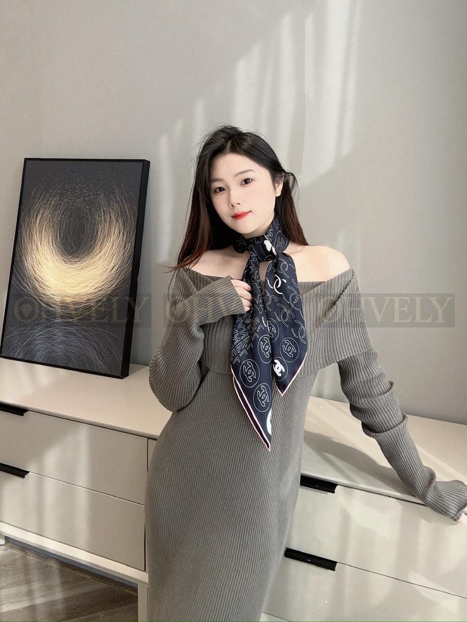샤넬 스카프 상품 썸네일