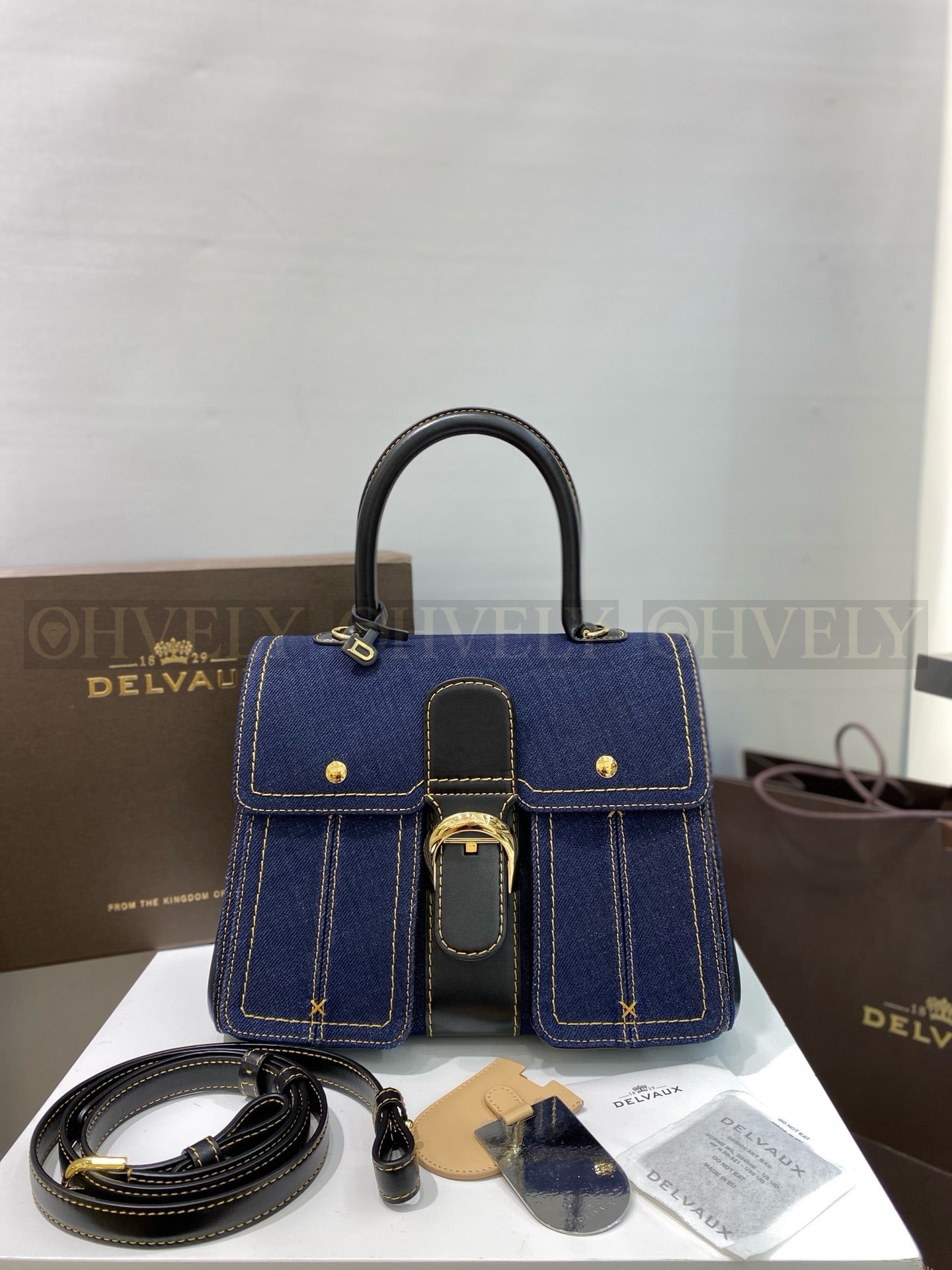 델보 브리앙 MM 데님