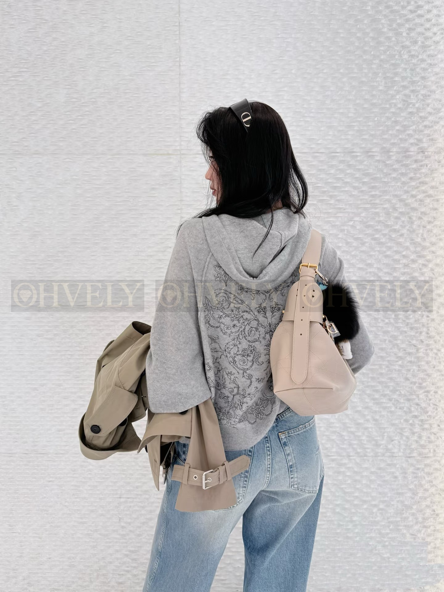 【 ZP버전 】캐시미어 후드 집업 상품 썸네일