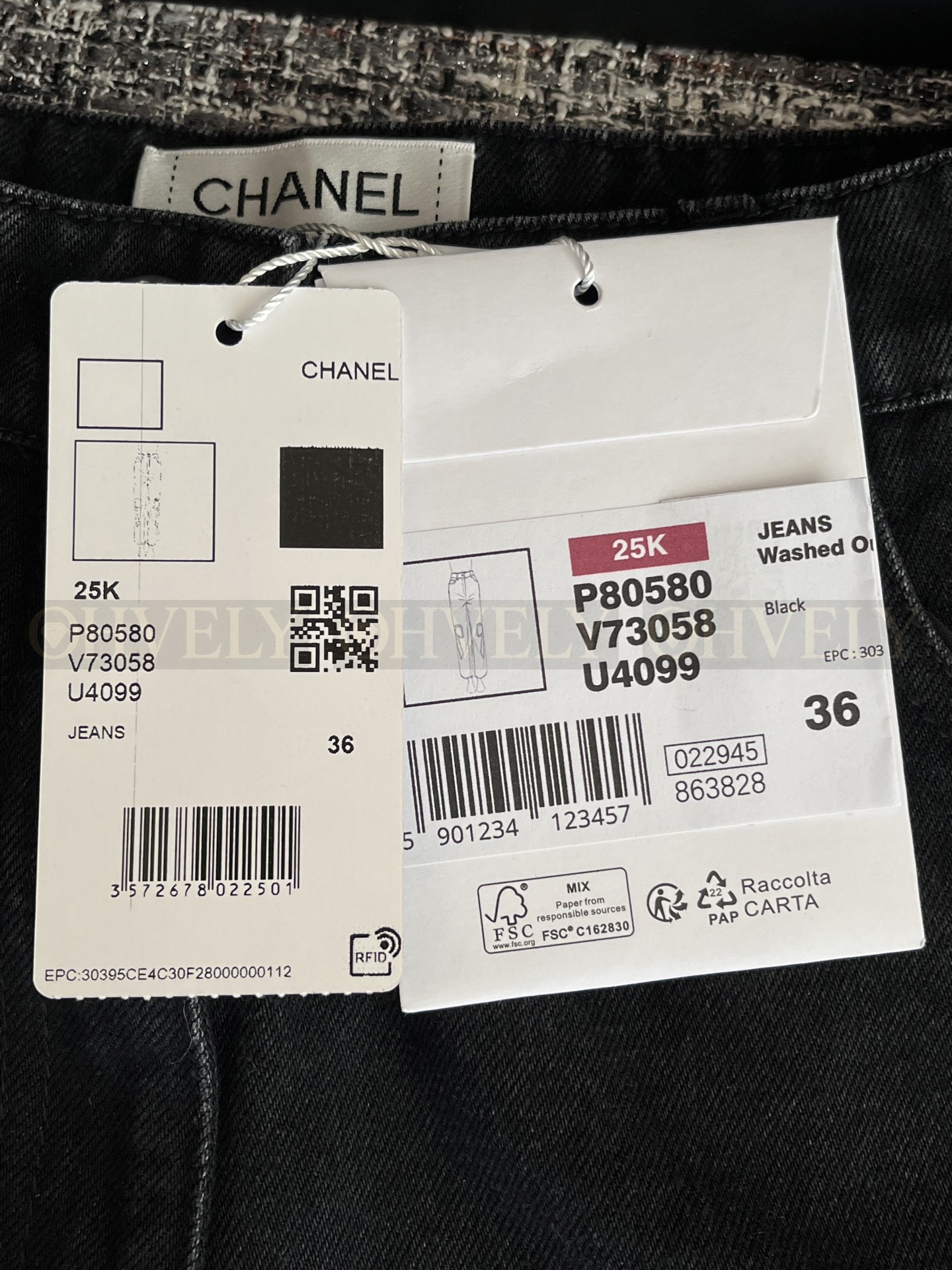 【 ZP 】CHANEL 2025 청바지 (매장가 396만원) 상품 썸네일