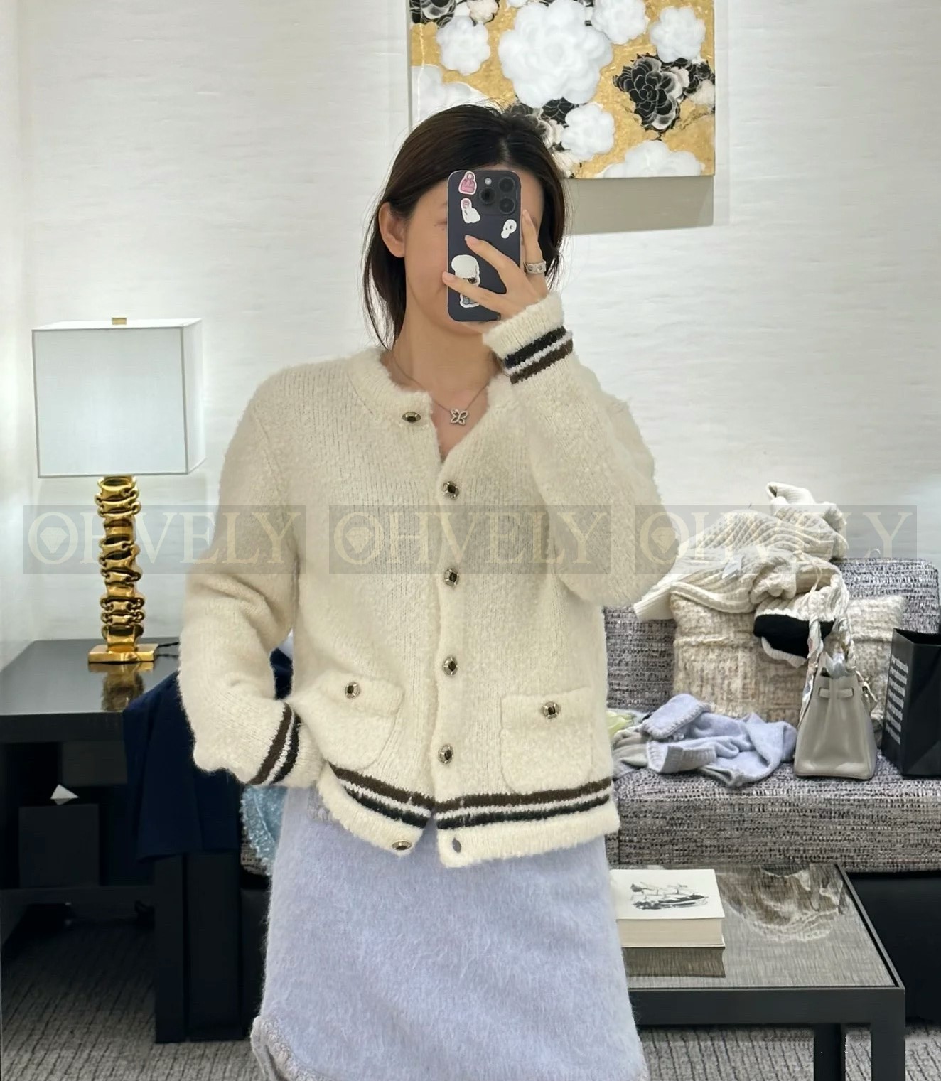 【 ZP 】CHANEL 2025 울 가디건 (매장가 734만원) 상품 썸네일