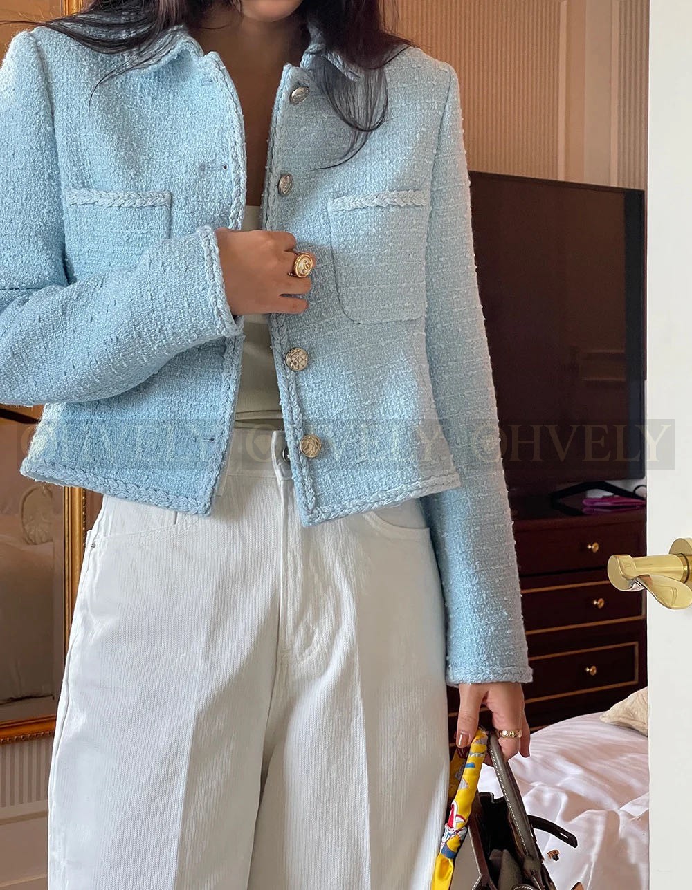 【 ZP 】CHANEL 2025 F/W 모직 코트 (매장가 1170만원) 상품 썸네일