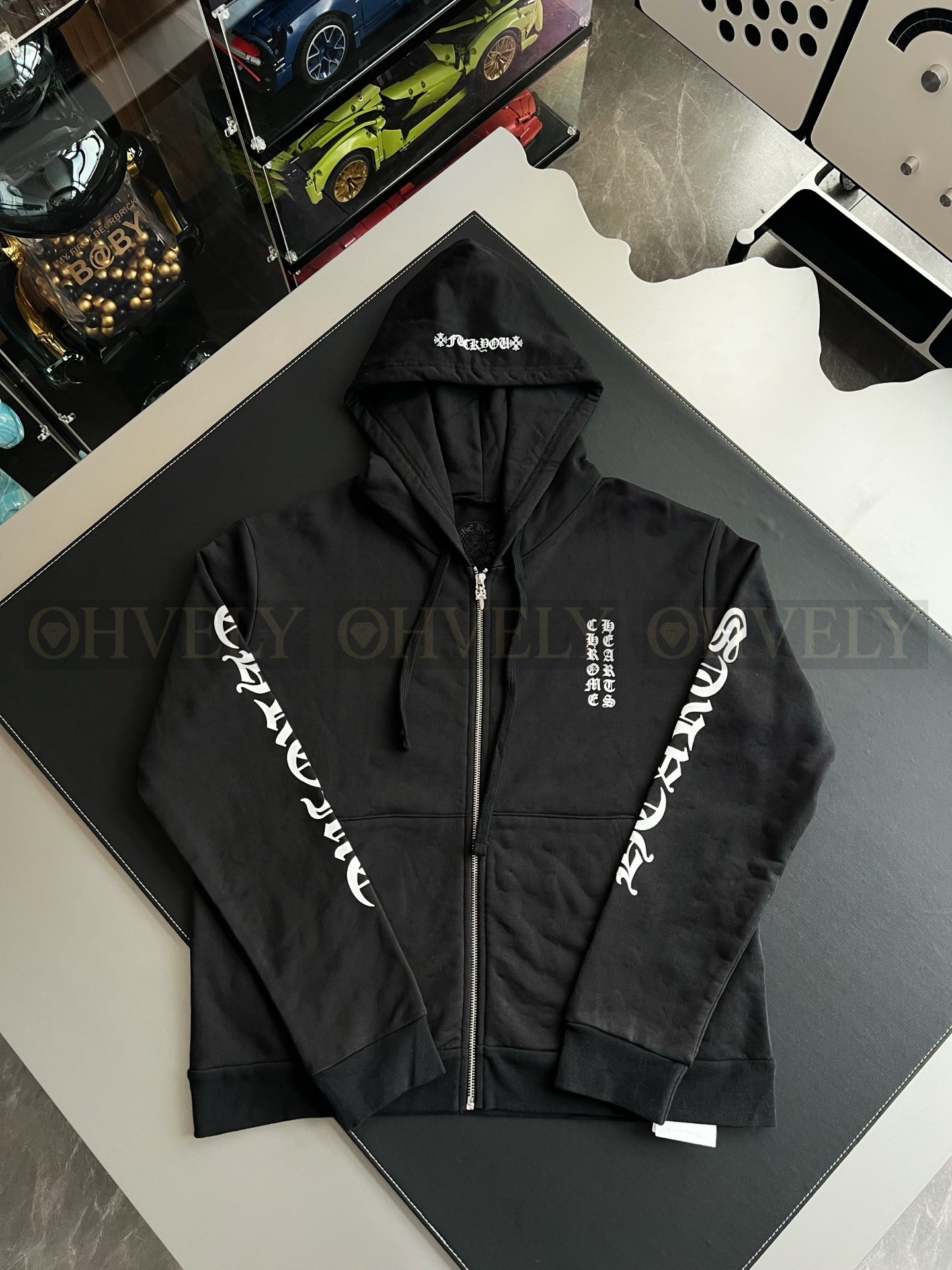 【 ZP 】CHROME HEARTS 후드 집업 블랙 (매장가 320만원) 상품 썸네일