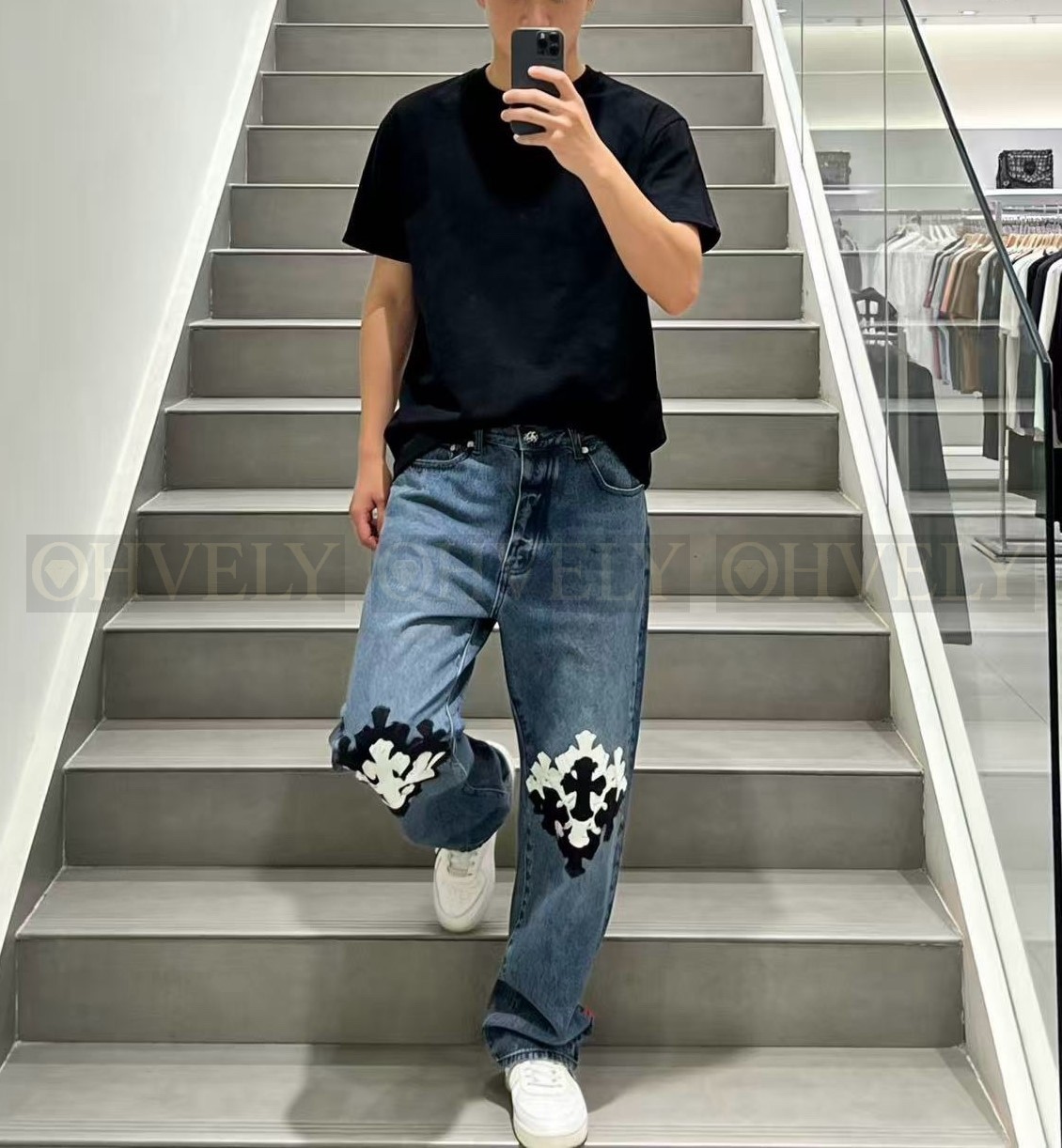 【 ZP 】CHROME HEARTS 청바지 (매장가 340만원) 상품 썸네일