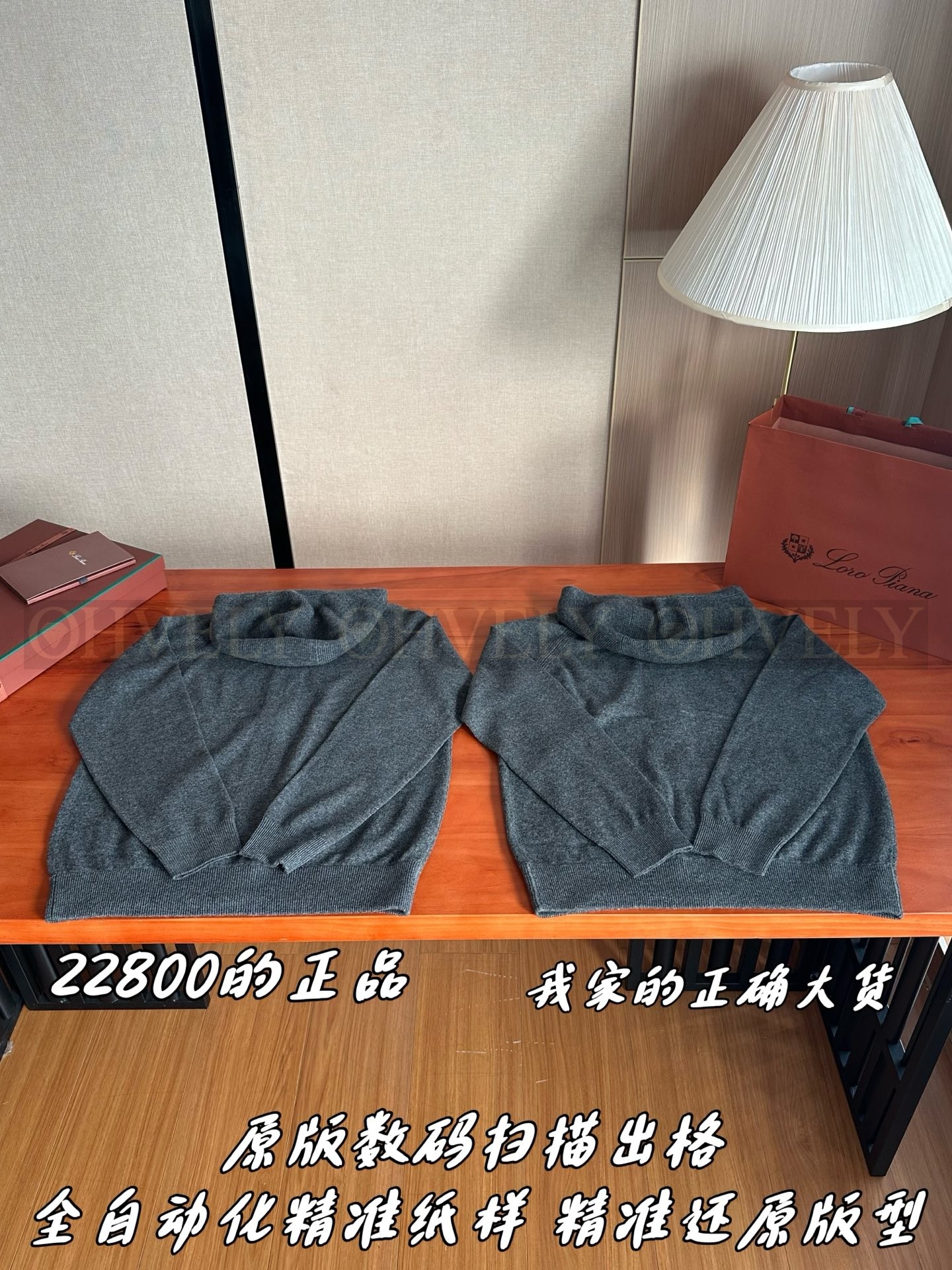 【 ZP버전 】LoroPiana 집업 후드 (매장가 456만원) 상품 썸네일