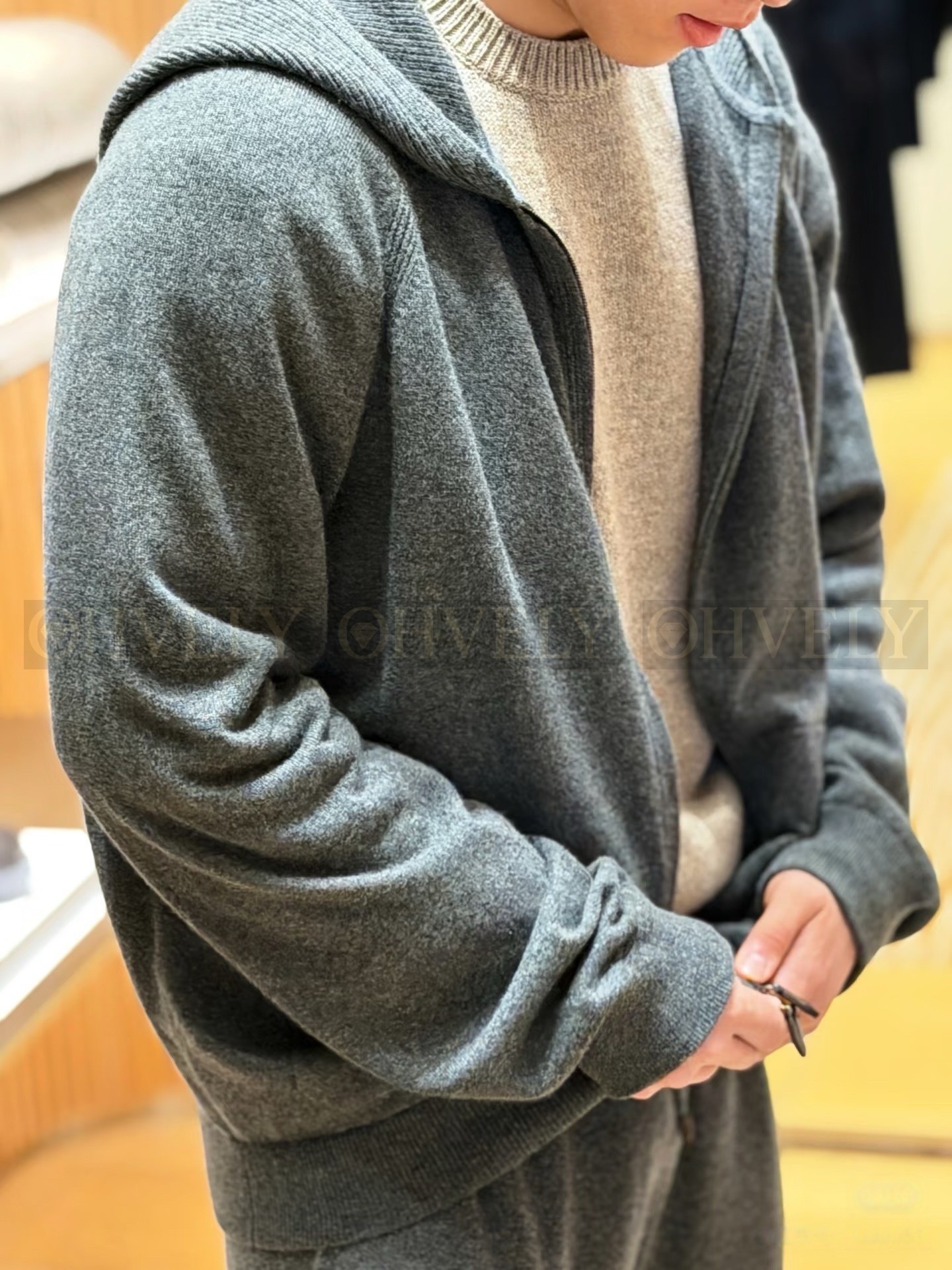 【 ZP버전 】LoroPiana 집업 후드 (매장가 456만원) 상품 썸네일
