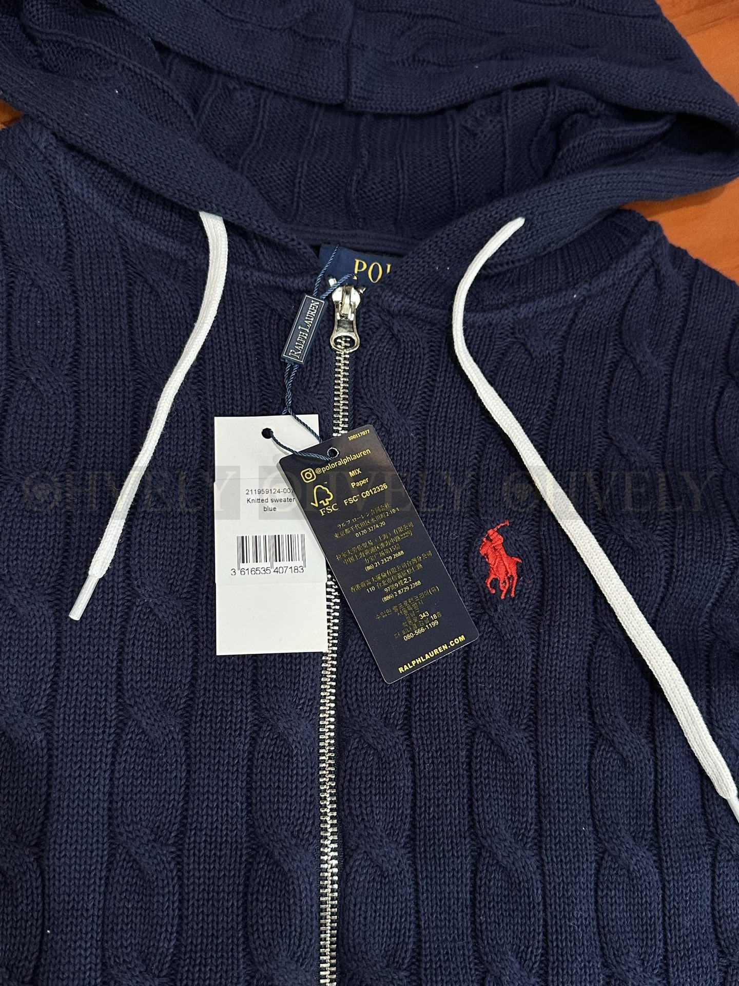 【 ZP 】Ralph Lauren 가디건 (매장가 66만원) 상품 썸네일