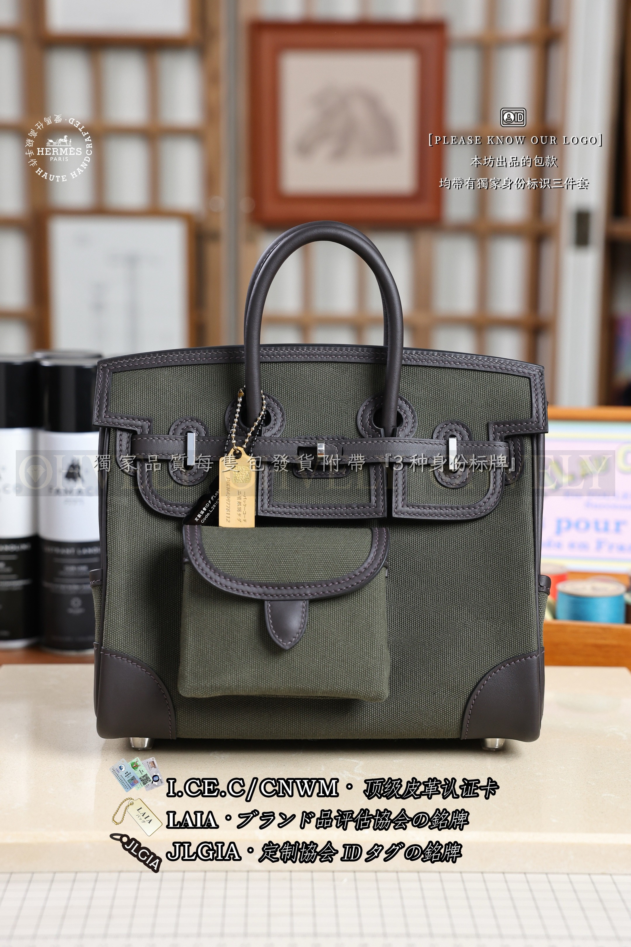 Hermès BIRKIN 𝘾𝙖𝙧𝙜𝙤 𝟮𝟱 𝙀𝙗𝙚𝙣𝙚 은장 상품 썸네일
