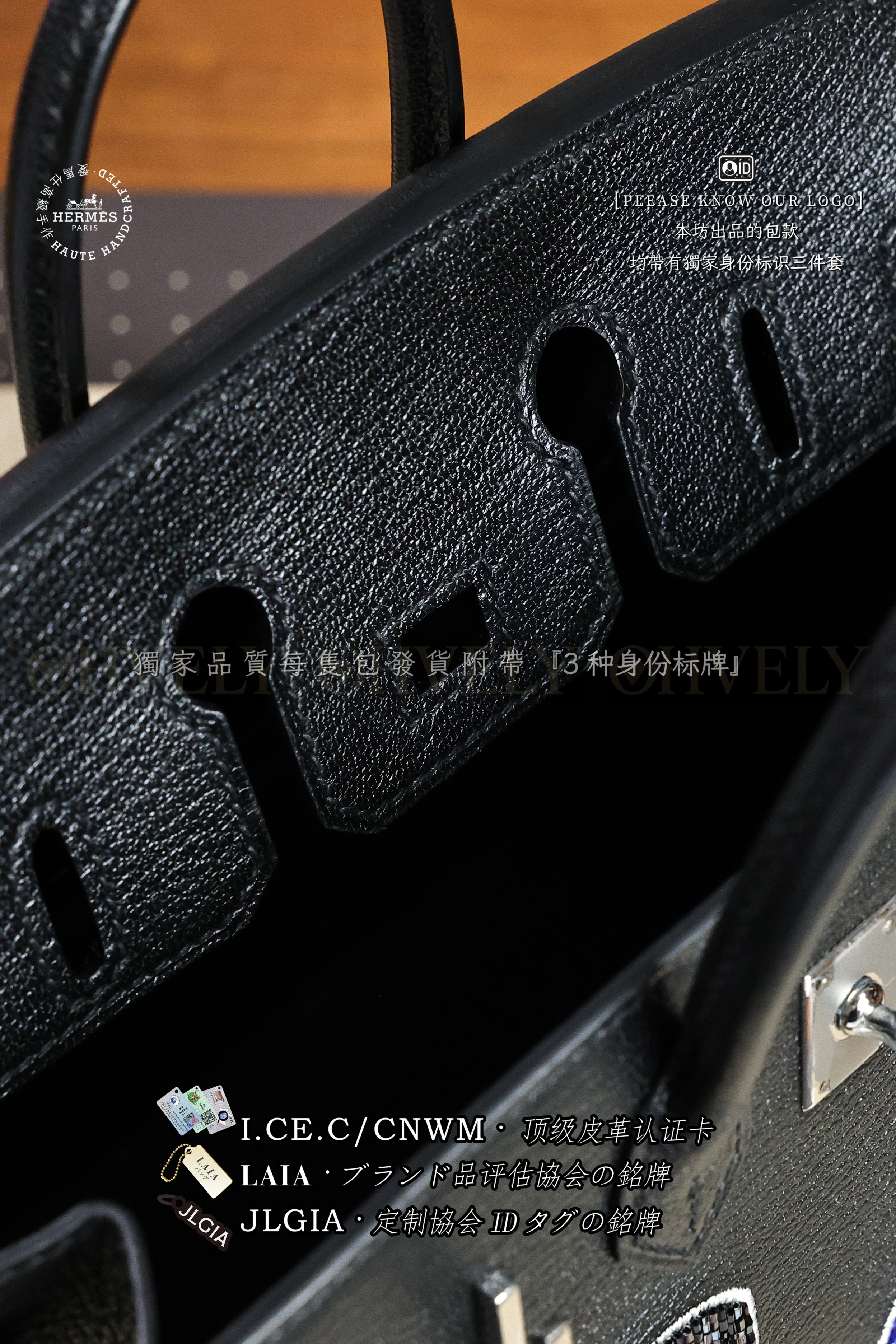 Hermès BIRKIN 𝟮𝟬 𝙉𝙤𝙞𝙧 은장 상품 썸네일