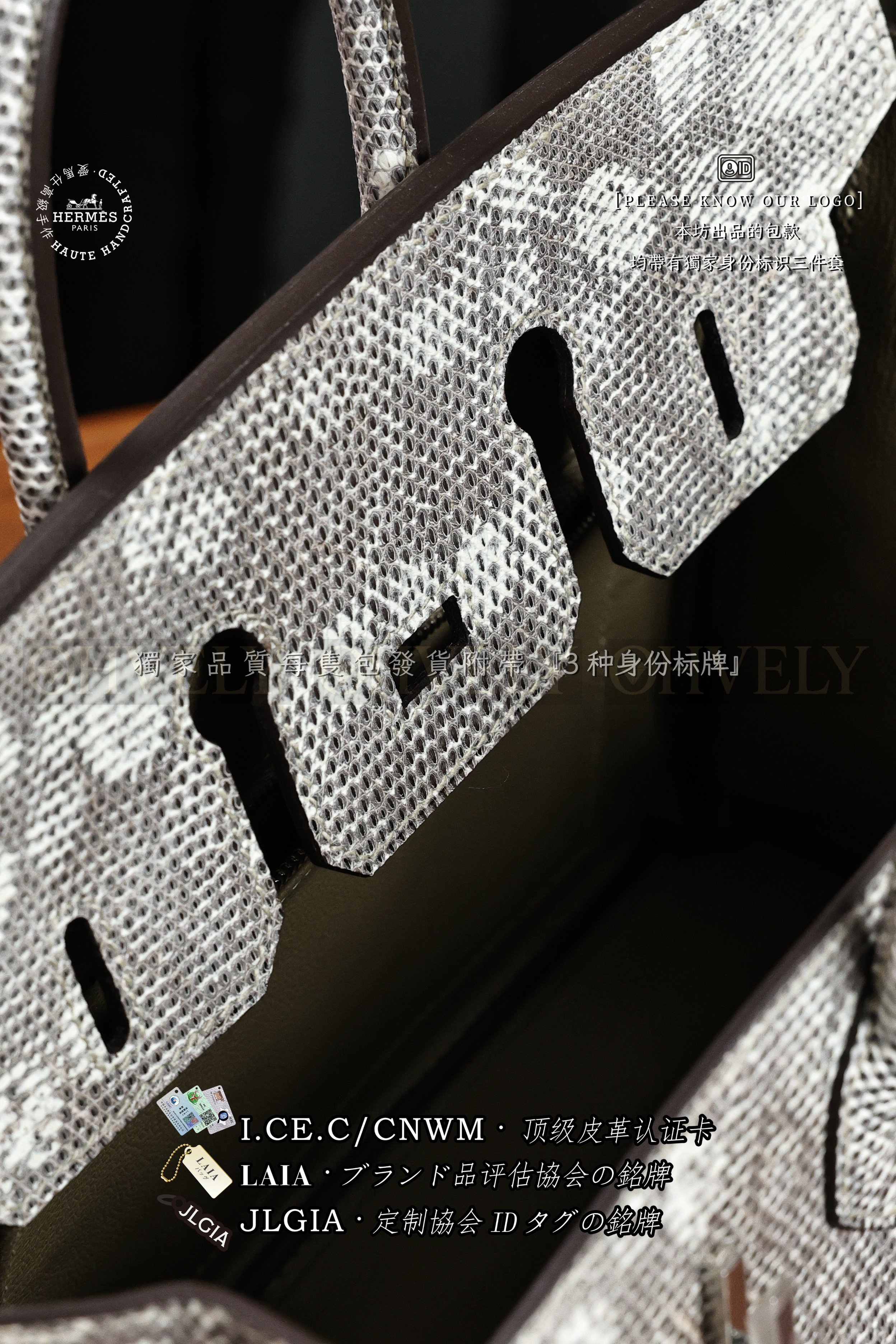 Hermès Birkin 𝟸𝟻 𝙾𝚖𝚋𝚛𝚎 𝙻𝚒𝚣𝚊𝚛𝚍 은장 상품 썸네일