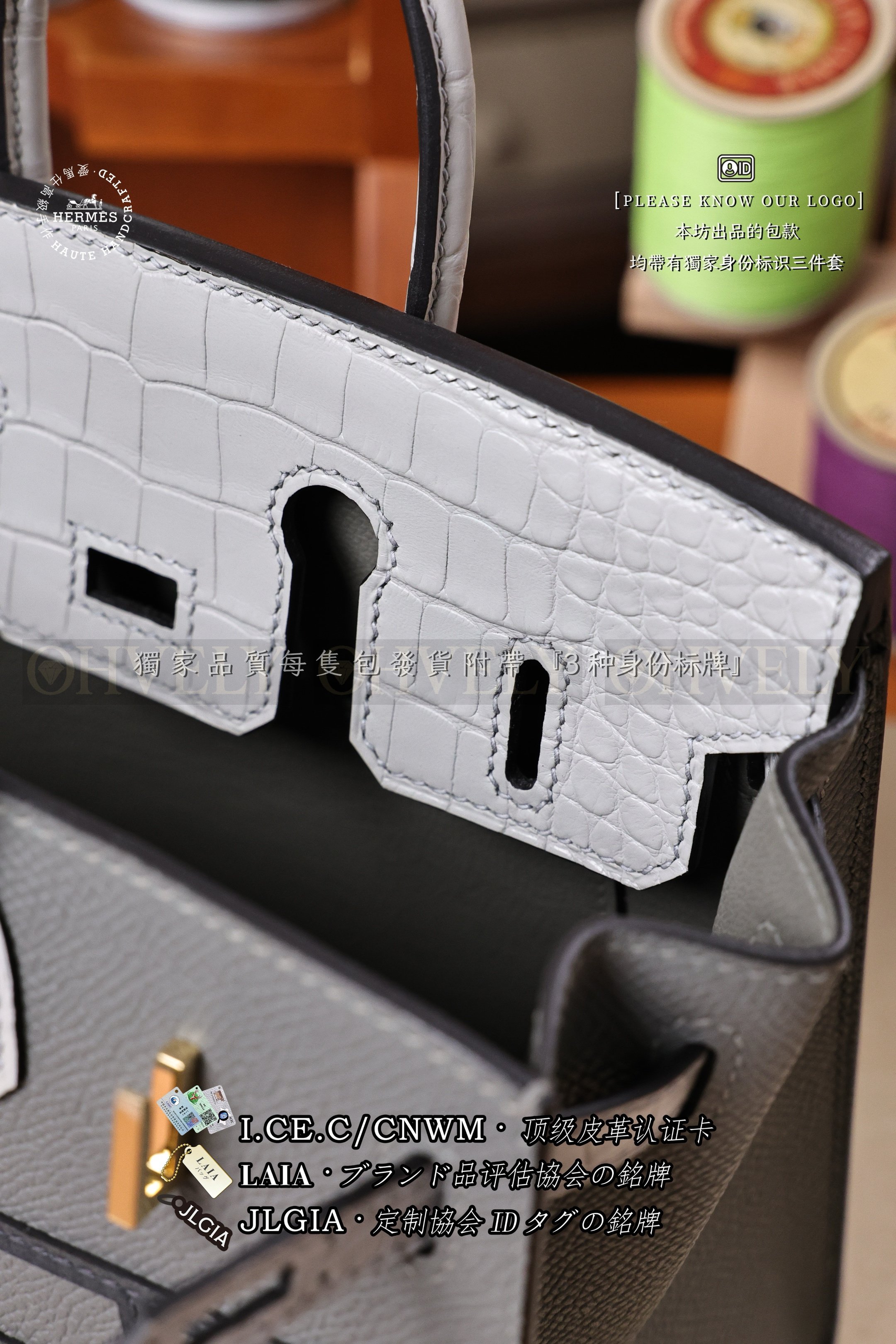 Hermès Birkin 𝟸𝟶 𝐹𝑎𝑢𝑏𝑜𝑢𝑟𝑔 Mix 금장 상품 썸네일