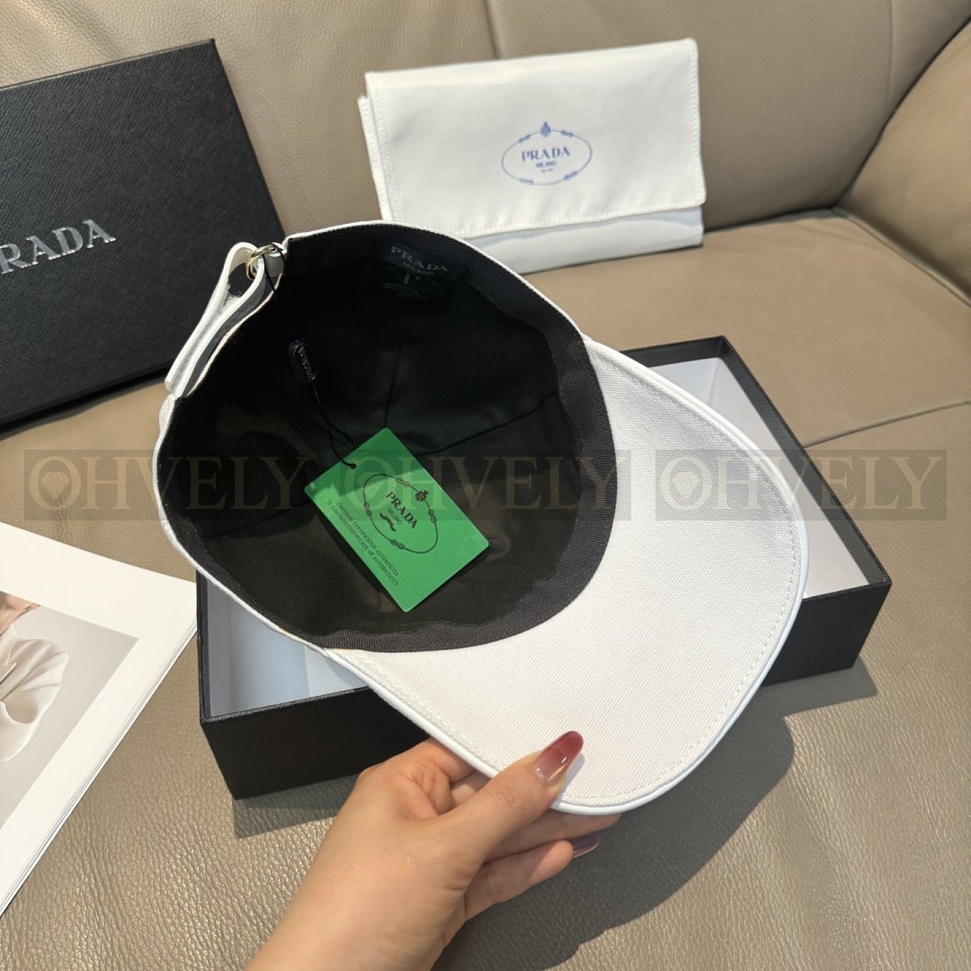 Prada 베이스볼 캡(화이트) 상품 썸네일