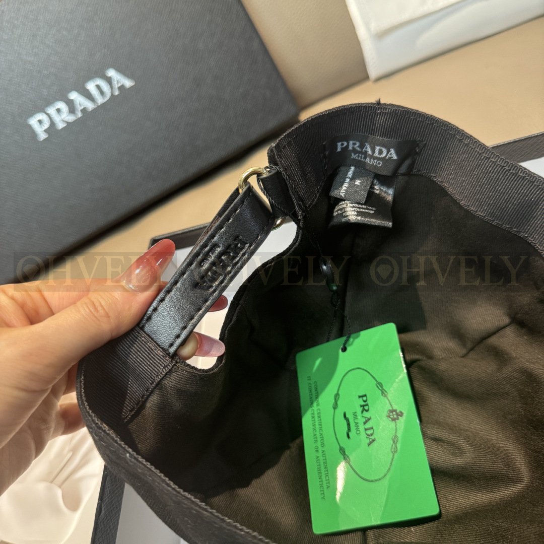 Prada 베이스볼 캡(블랙) 상품 썸네일