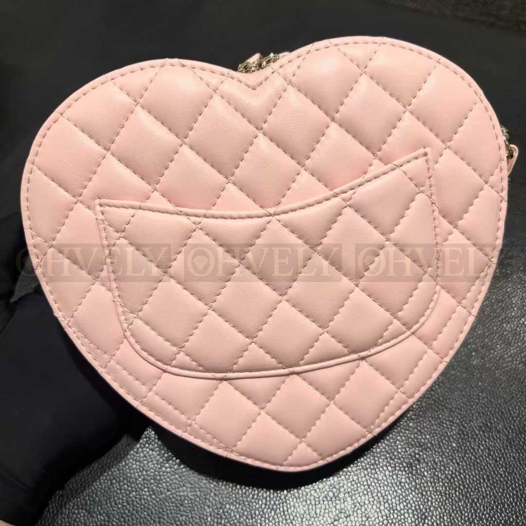 Chanel 하트백 라이트핑크 램스킨 골드메탈 상품 썸네일