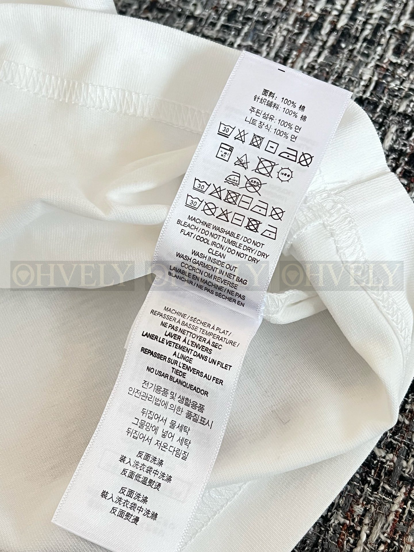【 ZP버전 】 BURBERRY 버버리 체크 나이트 스탬프 코튼 티셔츠 상품 썸네일