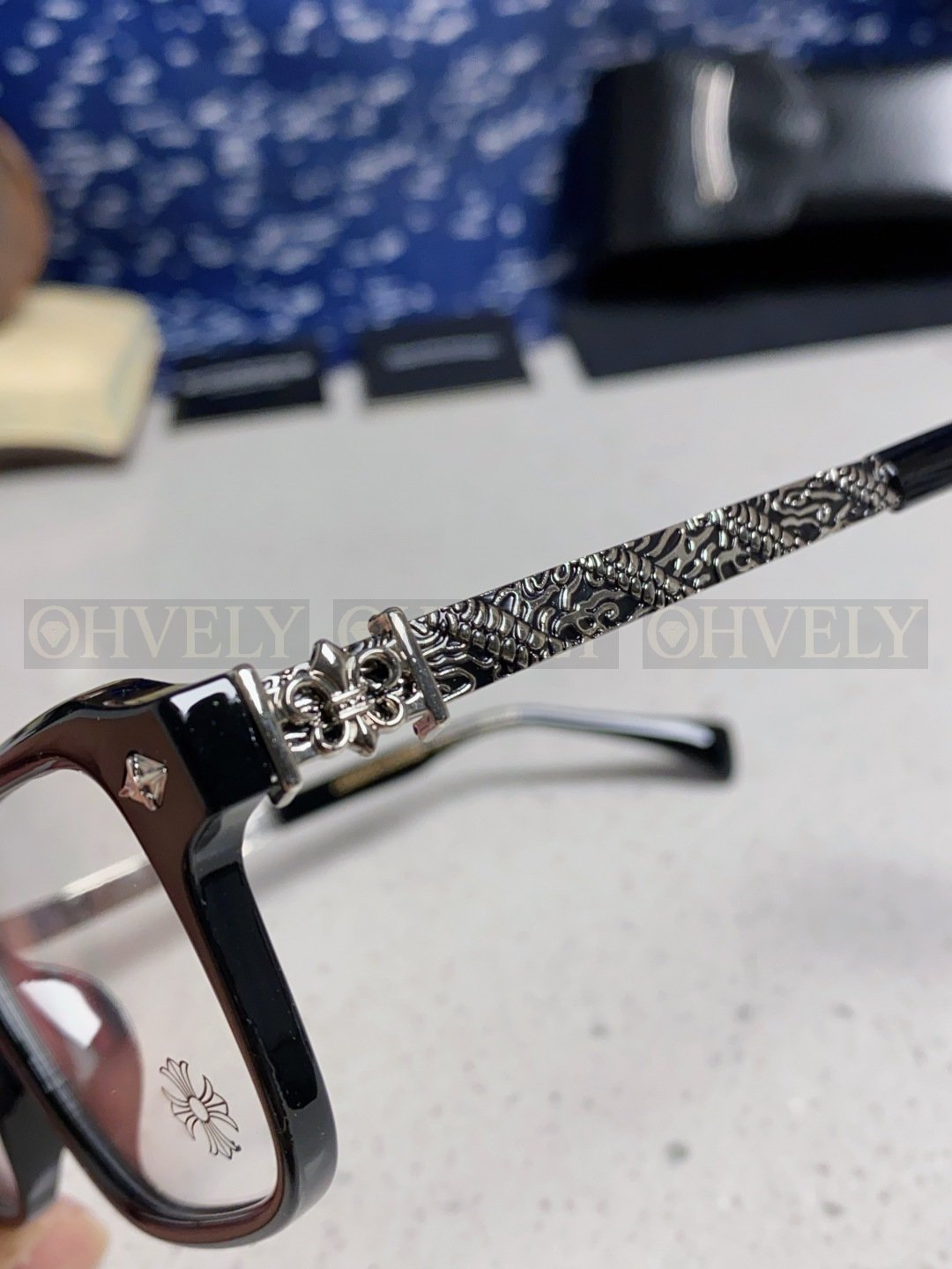 CHROME HEARTS 크롬하츠 뿔테 안경 상품 썸네일