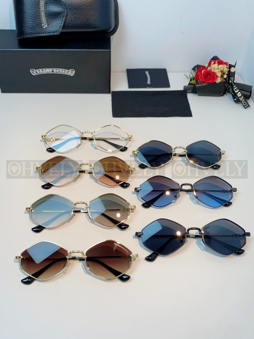 CHROME HEARTS  크롬하츠 다이아몬드 독 안경 상품 썸네일