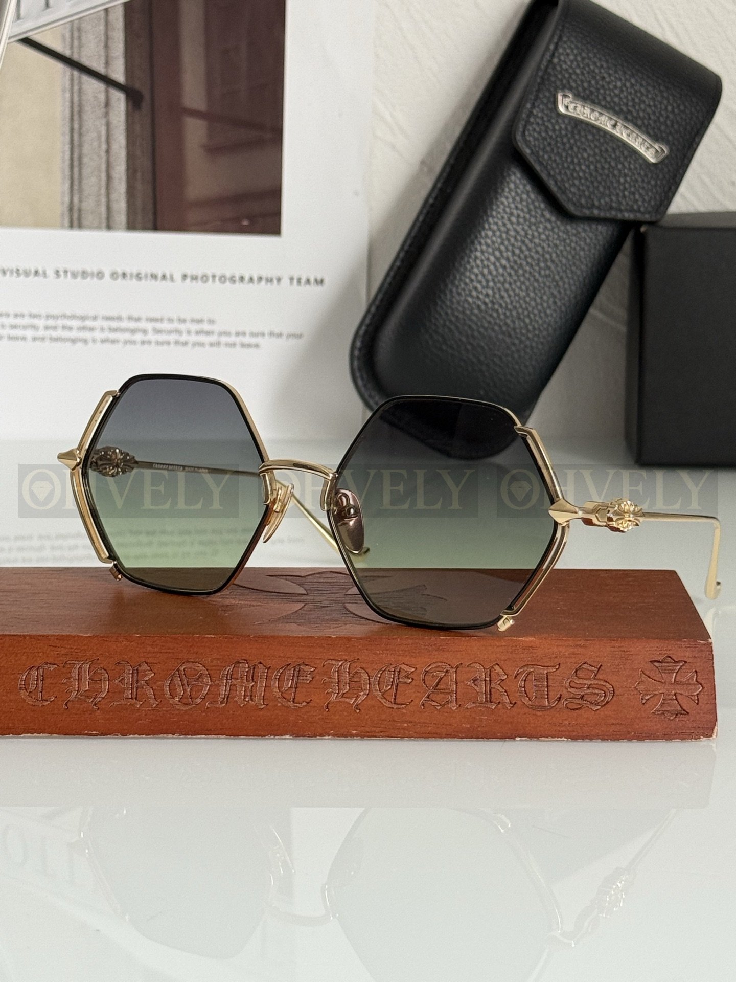 CHROME HEARTS  크롬하츠컨 크림드선글라스 상품 썸네일