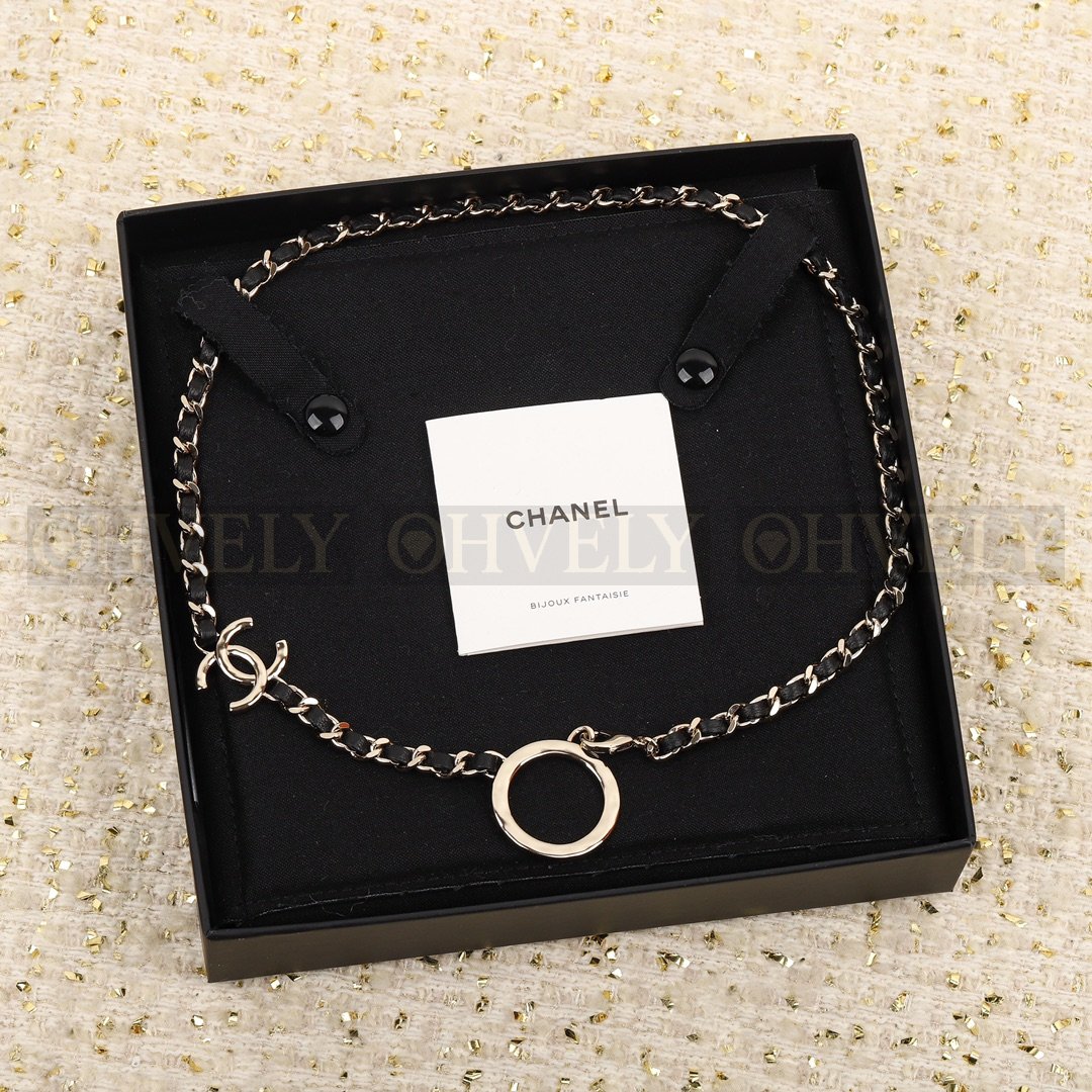샤넬 CHANEL 가죽 체인 목걸이 상품 썸네일