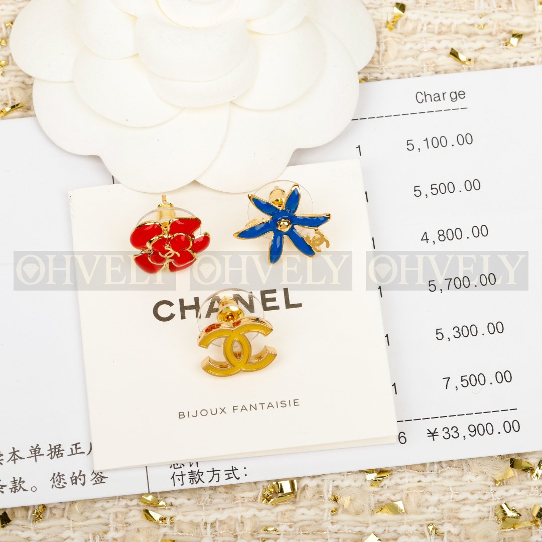 샤넬 CHANEL CC 로고 비쥬 판타지 이어링 상품 썸네일